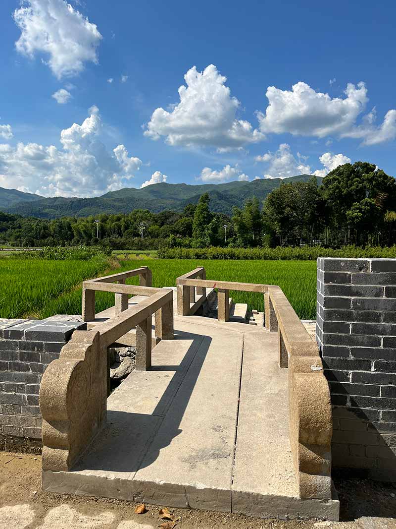 马鞍山花岗岩仿古石材景区使用案例