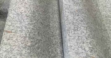 马鞍山芙蓉白S型拉丝面路沿石