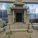 马鞍山 芝麻灰高档墓碑、土墓，一套也支持定做