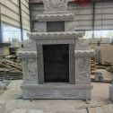 马鞍山 芝麻灰高档墓碑、土墓，一套也支持定做