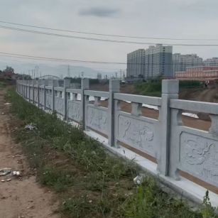 马鞍山 石材河道栏杆