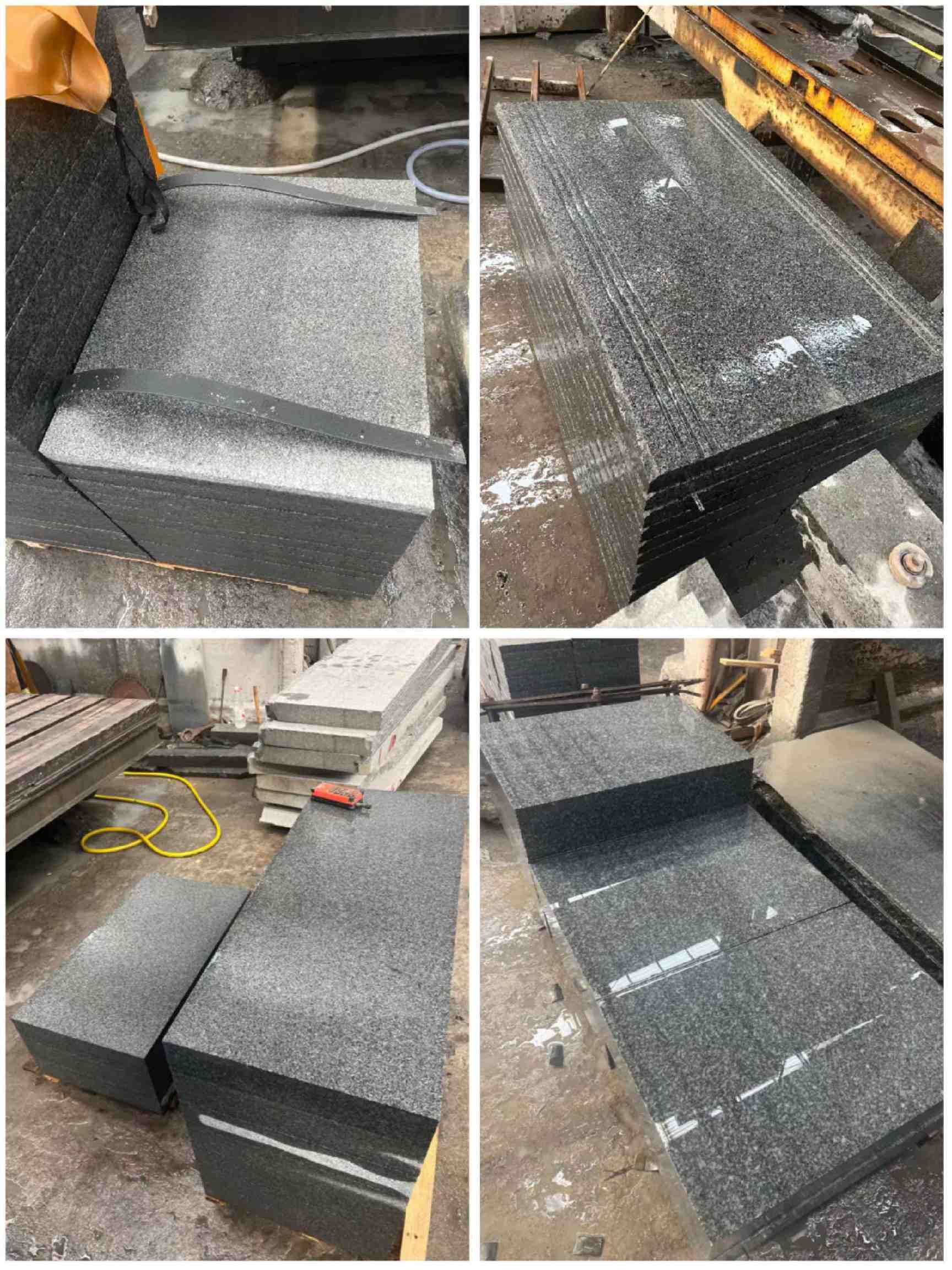 马鞍山 芝麻黑地铺石材