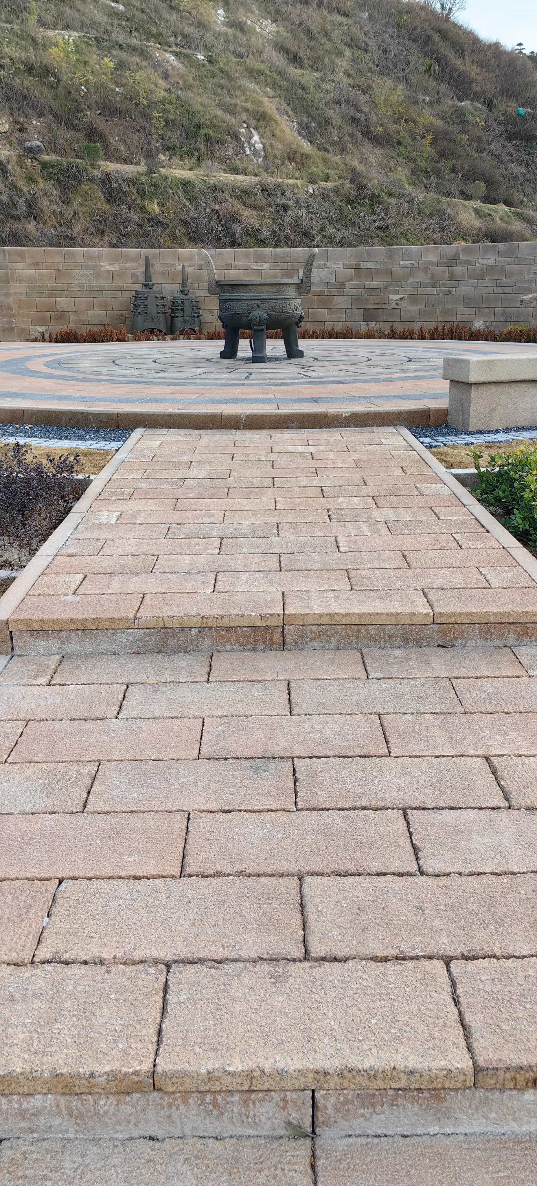 马鞍山仿古石铺装效果