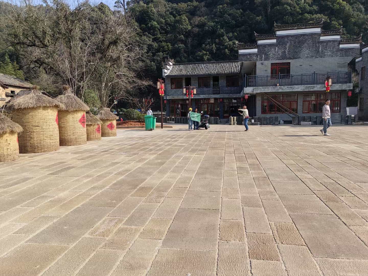 马鞍山仿古石铺装效果