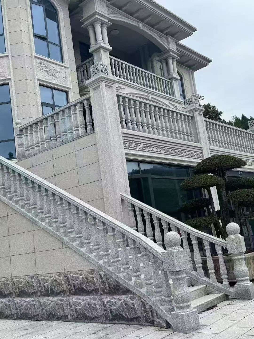 马鞍山 芝麻白别墅，栏杆