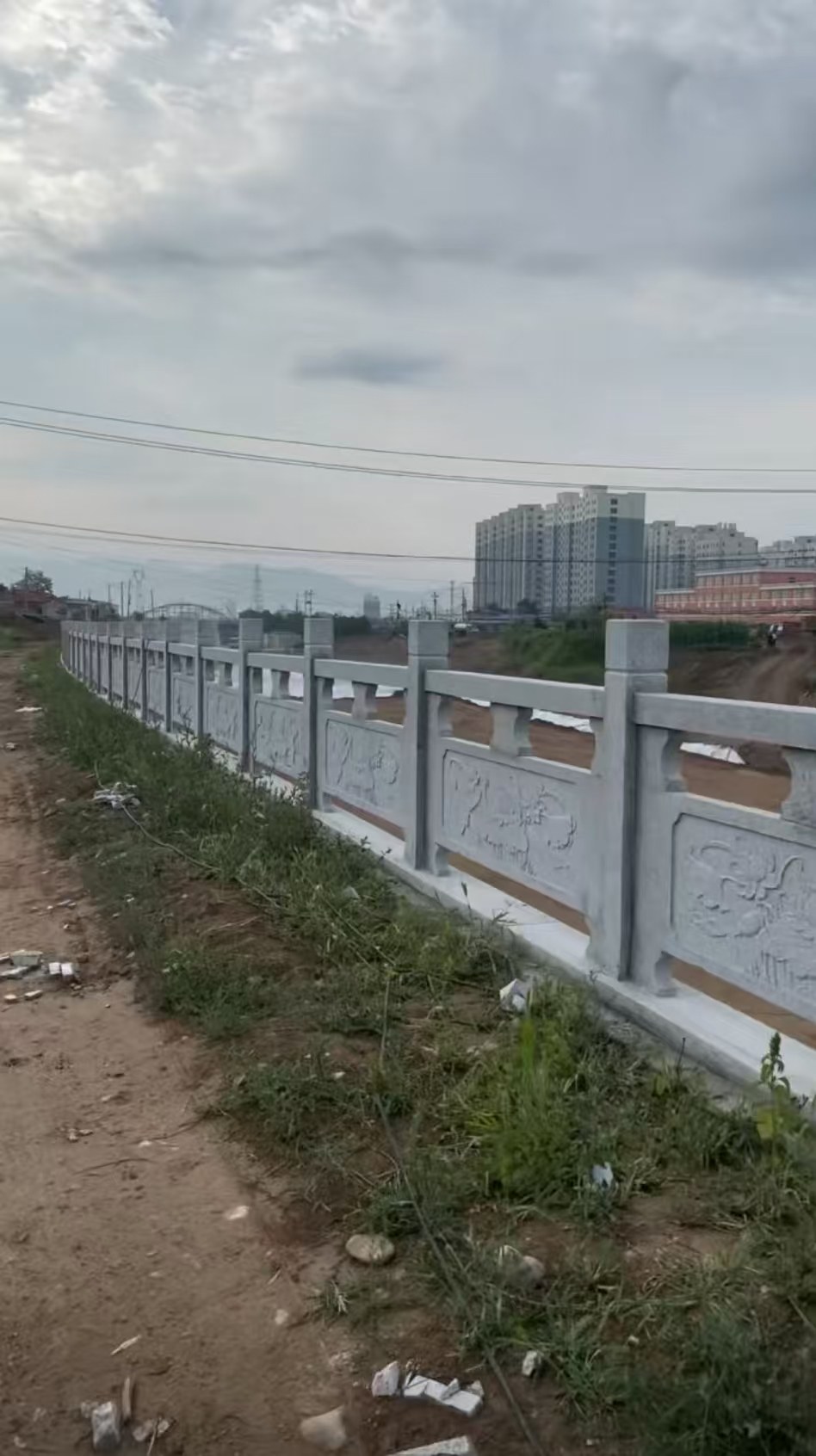 马鞍山 石材河道栏杆