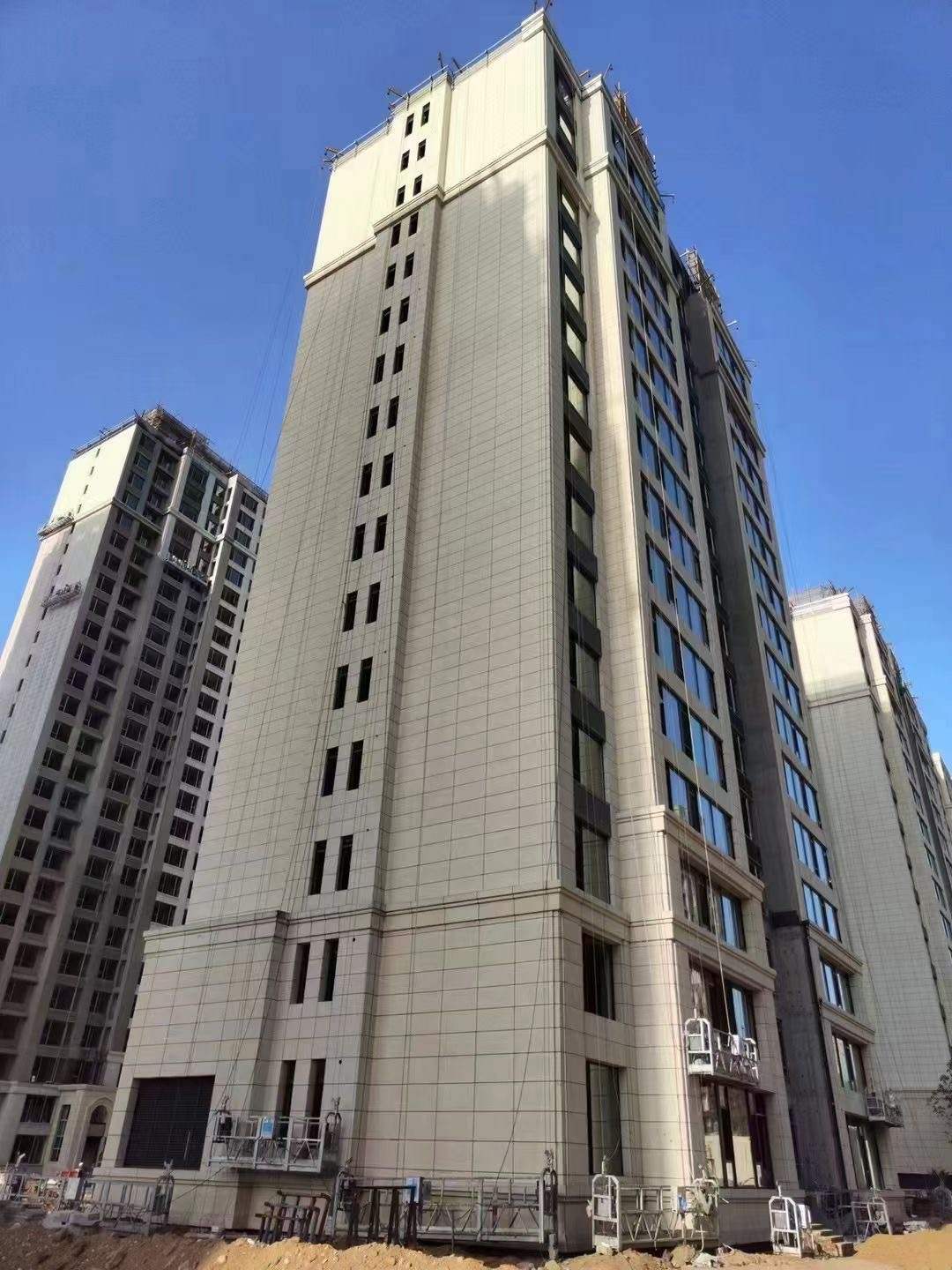 马鞍山黄金麻高端小区，外墙干挂